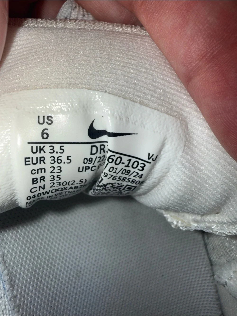 Nike Women’s White Mesh Running Shoes
